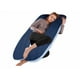 thumbnail image 2 of Almohada Xtellar azul Para Embarazo Y Lactancia Jumbo + Regalo Microgel, 2 of 3