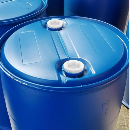 ibasenice 10Pcs Barrel Caps Plastic White Drum Lid Cover for Storage Tight Seal