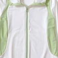 thumbnail image 6 of WQNVRNR Kids Sun Protection Jacket- Spring Summer Casual Zip Up Lightweight Athletic Tops for Girls White Size 6, 6 of 6