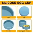 thumbnail image 2 of 3Pcs Air Fryer Egg Mold,Silicone Egg Molds, Individual Egg Bite Maker Reusable Egg Molds, Microwave Egg Cooker, BPA Free, Dishwasher Safe,Multicolor, 2 of 7
