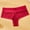 Red, variant on Womens Panties Seamless Flex Fit Womens Panties Soft Plus Size Brief Beige S