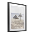 thumbnail image 3 of Stupell Industries Straw Umbrellas on Beach Black Framed Print Under Glass, design by Sisi and Seb, 16 x 13, 3 of 10