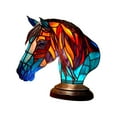 thumbnail image 3 of Lámpara de Mesa de Animales Salvador Resina Teñida Luz Nocturna Estud Caballo, 3 of 9