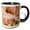 Black/White, variant on 3drose, Canyon De Chelly, Arizona, Usa - Us03 Dpb0157 - Douglas Peebles, 11oz Two-tone Blue Mug