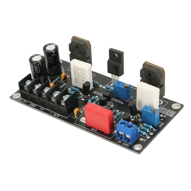 Placa Amplificadora De Potencia, Módulo Amplificador FET Sin Distorsión Alimentado Por 24 V Nivel Audiófilo De Alta Ganancia De 30 W Para Controlador De Altavoz