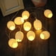 thumbnail image 5 of Luces de huevo de Pascua de 10 pies • 20 LED con cáscara agrietada y plástico blanco y decoración navideña a pilas • Decoración interior interior con luces de hadas cálidas, 5 of 7