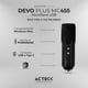 thumbnail image 3 of Microfono Gamer Acteck DEVO PLUS MC455 Tripie USB-C Negro AC-936446, 3 of 6