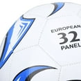 thumbnail image 4 of Official Size 5 Training Soccer Ball for Match Play, Blue-Black Weatherproof Inflatable Soccer Football (9.8 in / 25.0 cm), 4 of 9