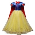 thumbnail image 3 of Wfrv Fancy Girls Snow White Princess Sofia Rapunzel Niñas Vestido De Fiesta De Cumpleaños Elsa Disfraz De Halloween Para 3-10 Años, 3 of 4