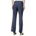 thumbnail image 2 of Calvin Klein Patterned Straight Leg Pants Navywhite 10, 2 of 2