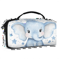 thumbnail image 2 of Herdesigns Elephant Carry Case Compatible with Nintendo Switch 2, Protective Travel Switch Carrying Case with 20 Game Card Slots for Switch Console & Accessories,Blue Elephant, 2 of 8