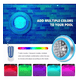 thumbnail image 3 of Luz Led Para Piscina 12v 24w Rgb Con Control Remoto AZUL PLATA, 3 of 5