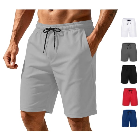 LWavelet Mens Athletic Workout Shorts Classic Lightweight Running Shorts Athletic Breathable Summer Gym Shorts with Pockets