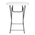 thumbnail image 4 of 32" Rhino Plastic Round Cocktail Bar Height Folding Table, 4 of 5