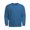 Blue, variant on Gfyviroh Tops for Men Casual Solid Color Crew Neck Tops Plus Size Loose Long Sleeve Pullover T-shirts
