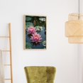 thumbnail image 7 of Diamond Art Kits for Adults - Pink Water Lilies Blooming Pond 5d Diamond Painting for Adults, Diamond Art for Adults Beginners, Frameless Diamond Painting Kits for Adults for Home Wall Decor, 7 of 7