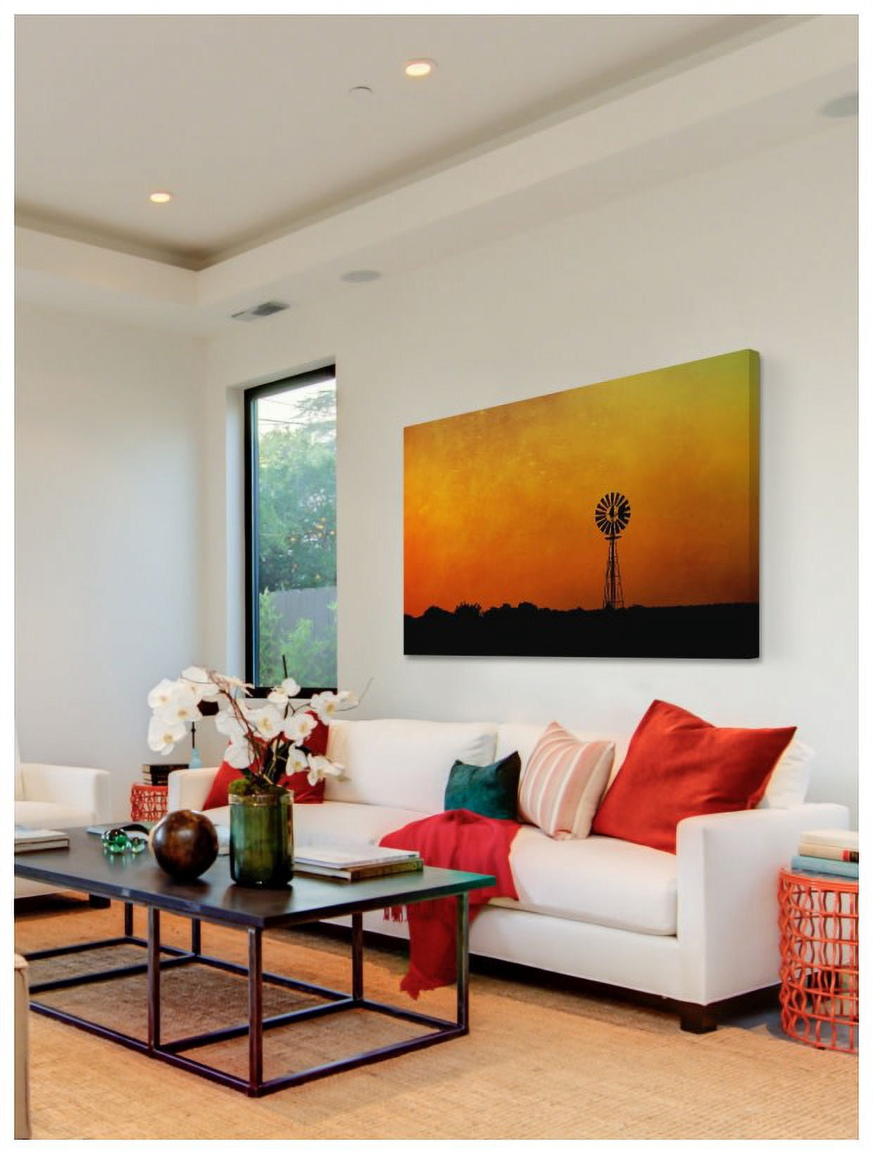 "Kansas" Painting Print on Wrapped Canvas