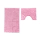 thumbnail image 1 of Advancent Juego de alfombrillas de baño antideslizantes, 2 uds., alfombra para baño, absorbente de agua, alfombra de felpa para inodoro, Juegos de accesorios de baño rosado Advancent HA001740-02, 1 of 6