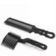 thumbnail image 1 of Juego de peines para corte de cabello con degradado, peine profesional antiestático con mango ergonómico para salón y uso doméstico., 1 of 5