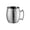 J, variant on Set Of 4 Hammered Copper Moscow Mule Mugs, 17 Oz Stainless Steel Brass Handled Cup, Classic Frosted Mug Set For Cocktail Drinks (N)