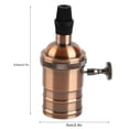 thumbnail image 1 of Accesorios Colgantes Con Soporte E27 Estilo Retro Base, 1 of 7