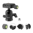 thumbnail image 5 of QB-30A Professional Tripods Head Camera Ball Head Mount 360°Panoramic-view Universal Ballhead for DSLR Tripods Monopod, 5 of 8