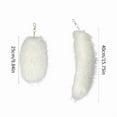 thumbnail image 4 of Long Faux Furs Animal Tail Pendant Keychain Soft Bag Charm Handbag Phone Accessory Car Key Decoration and Accessories, 4 of 11