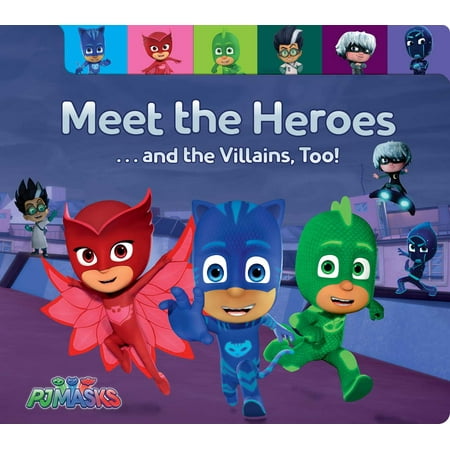 Meet the Heroes and the Villains Too (Board Book)