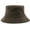 Army Green, variant on Unisex Corduroy Fishermen Bucket Hat Solid Casual Outdoor Hiking Traveling Cap