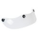 thumbnail image 1 of Visera para casco, protector solar con 3 broches, accesorios para casco de motocicleta fáciles de usar Blanco, 1 of 9