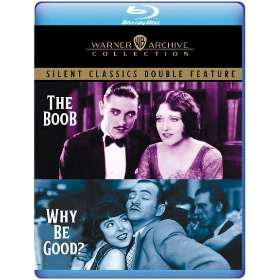 The Boob - Why Be Good - Silent Classics Double Feature (bd50) [Blu-ray]