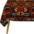 thumbnail image 5 of Kwanzaa Tablecloth Black History Month Afro African American Holiday Party Decoration Kitchen Dining Room Rectangular Table Cover (60" x 102"), 5 of 5