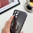 thumbnail image 4 of Fashion Luxury Matte Magnetic Case For iPhone 15 14 13 12 11 Pro Max Plus Phone Cases For Magsafe Shockproof Bumper Soft Cover, 4 of 5