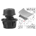 thumbnail image 3 of Engine Engine Hood Rubber Bumper 7908W2 Black Anti Collision Bumper Rubber Block Replacement for 308 2013 to 2021, 3 of 7