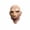 Beige1, variant on Realistic Witch Latex Mask with Hair for Halloween Beige1 1pc