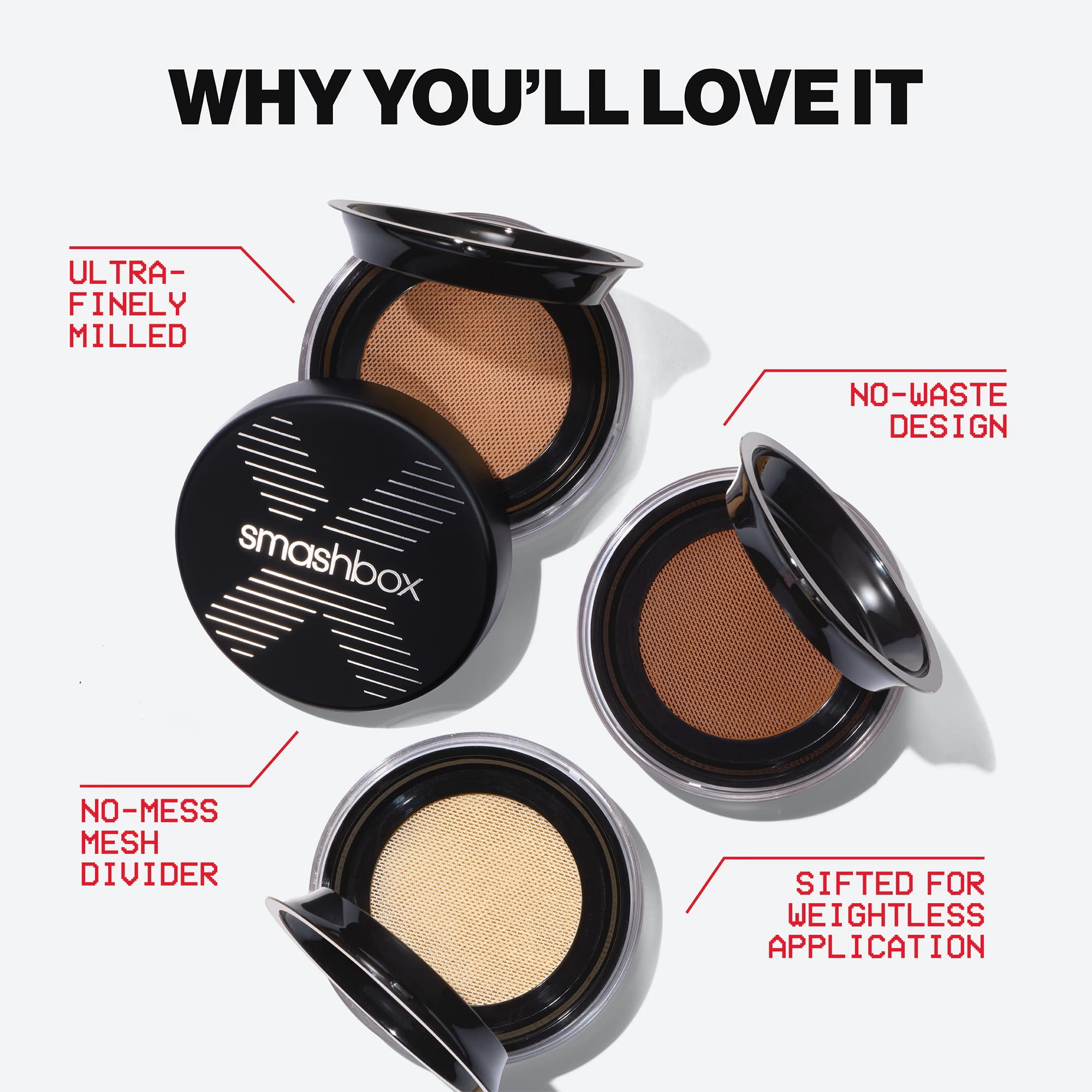 Smashbox Always On Skin-Balancing Setting Powder, Blurring Translucent Oil-Controlling Setting Powder that Sets Makeup All Day with a Natural-Looking Matte Finish, 0.35 Ounce