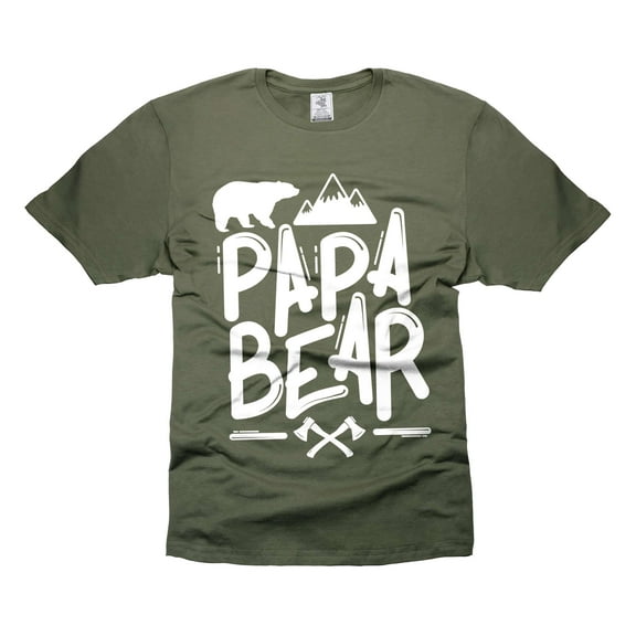 Papa Shirt Bear Shirt Father's Day Papa Tee Papa Birthday Gift Tee Papa Gift Ideas Fathers Day Gift