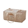 thumbnail image 1 of SIfdSeng Quilted Fabric Storage Floral Baby Caddy Quilted for Nursery Bedroom Storage, 1 of 8