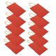 thumbnail image 3 of Bolsa de papel Kraft portátil para fiesta, 10 Uds., bolsa de regalo de embalaje de compras Simple con asa, 15x8x21cm, color rojo, 3 of 10