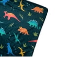 thumbnail image 7 of Wildkin Kids Plush Velour Throw Blanket for Girls and Boys (Jurassic Dinosaurs Blue), 7 of 7