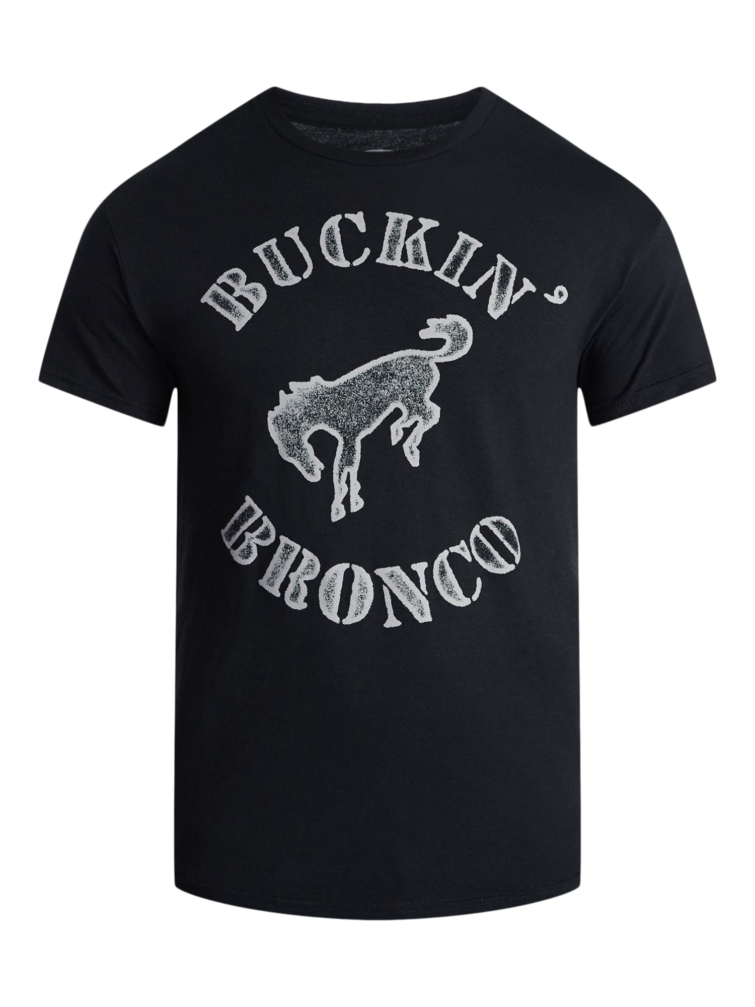 Ford Men's and Big Men's Buckin' Bronco Graphic Tee with Short Sleeves, Sizes S-3XL