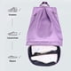 thumbnail image 4 of Mochila de gimnasio Mochila impermeable con compartimento para zapatos Mochila de viaje ligera negra, 4 of 5