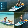 thumbnail image 6 of AISUNSS 10.6ft Inflatable Stand up Paddle Board Non-Slip Deck Full Accessories for Yoga Surfing Fishing, 6 of 10