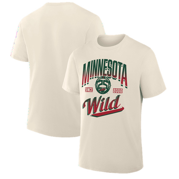Men's Cream Minnesota Wild Alternate Legacy T-Shirt