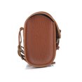 thumbnail image 3 of B Soul Retro, Bolso De Marco Delantero De Bicicleta De Cuero, Bolso De Manillar De Bicicleta, Faro Artificial De Estilo Para Bolsa De Bicicleta, Accesorio De Ciclismo, 3 of 7