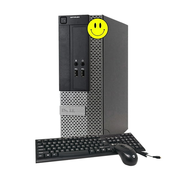 Business Class Desktop Dell Optiplex 3020 SFF Computer Intel Core i5 4570 8GB DDR3 RAM 256GB SSD DVD Windows 10 Professional WiFi&HDMI Adapter Bluetooth Adapter A Grade