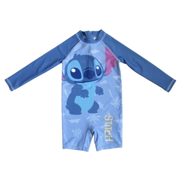 Traje de Baño Stitch para Bebo, 1 pieza Estampado Talla 3X