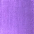 thumbnail image 1 of Ahgly Company Indoor Square Solid Purple Modern Area Rugs, 6' Square, 1 of 4