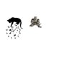 thumbnail image 1 of Reloj Colgante De Búho Silencioso, Reloj De Pared Con Forma De Gato, Movimiento Silencioso, Escultura De Animal Moderna, Adorno De Mesa Para Sala De Estar, Decoración De Oficina, 1 of 8