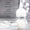 thumbnail image 6 of Roll-on Body Glitter,White Glitter Sparkle Highlighter Makeup,Makeup Festival Concert Party Accessories for Rave Clothes Hair Face Nail, 6 of 7